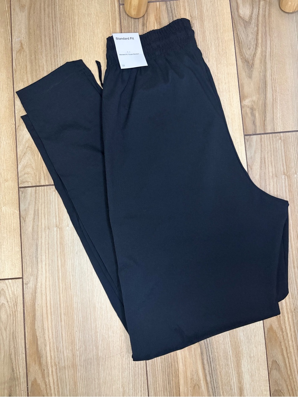 Nike Men's Black Athletic Joggers with Elastic Waist